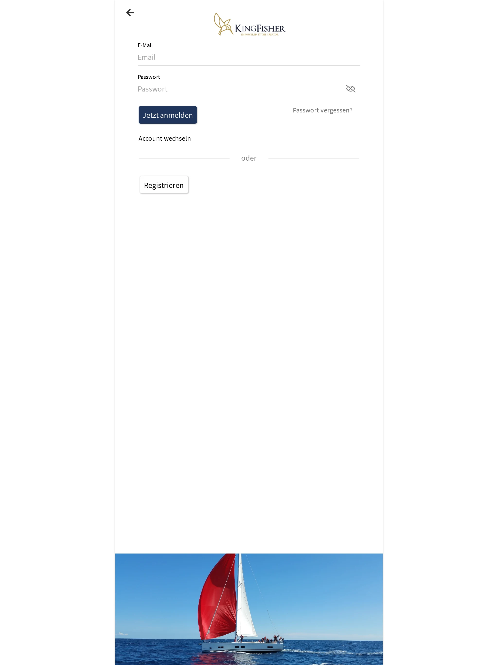 KingFisher Portal screenshot
